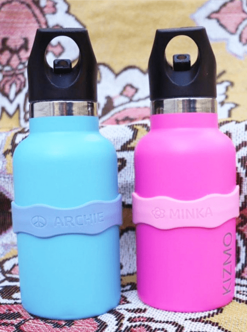 water bottle name bands personalised