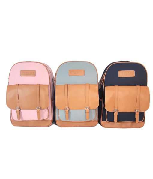 Luxury canvas backpack in 3 Colours